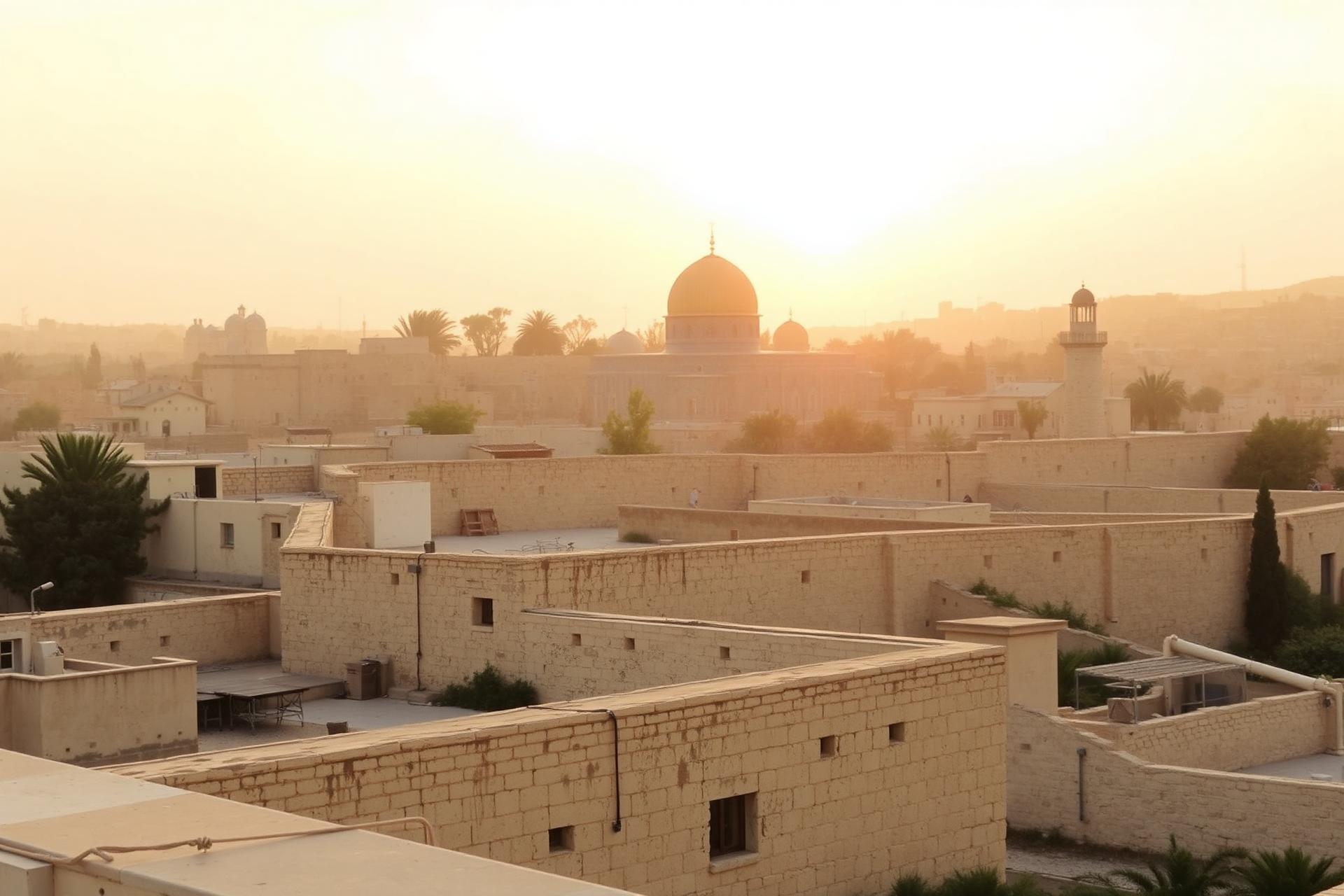 Sunrise over Jerusalem